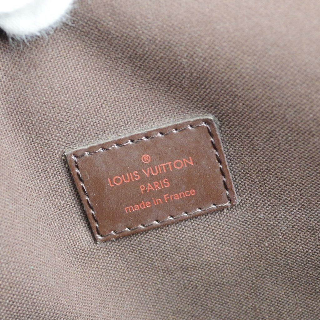 Louis Vuitton Brooklyn Handbag Damier Brown Canvas Shoulder Bag