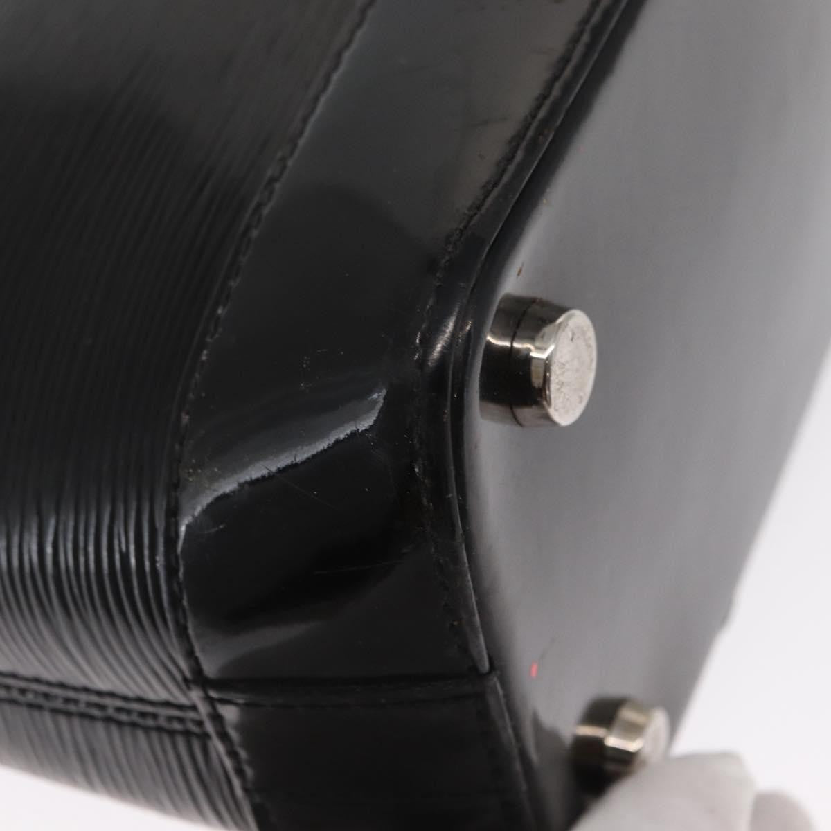 Louis Vuitton Mirabeau Handbag Electric Epi Leather Black Leather Handbag