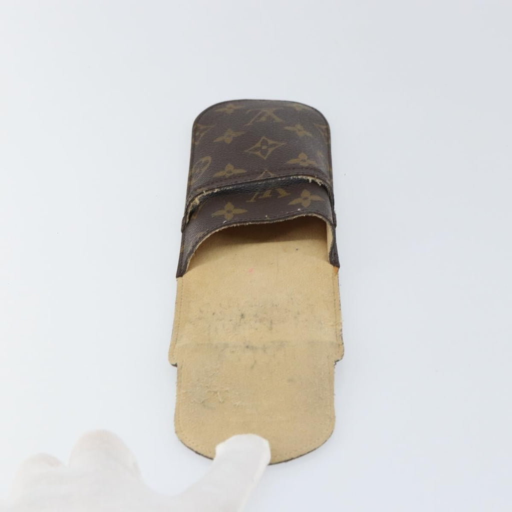 Louis Vuitton Etui À Lunette Canvas Brown Canvas Wallets Accessory