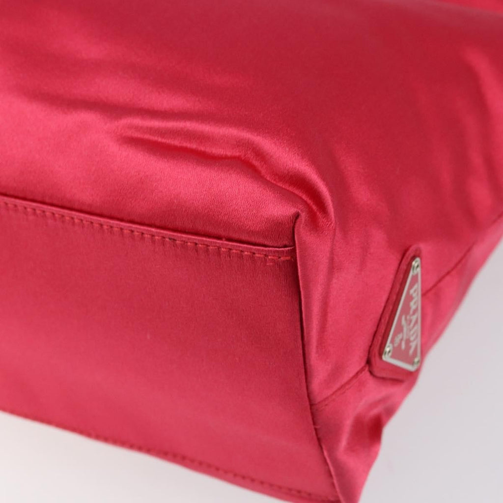 Prada Vintage Handbag Satin Red Satin Handbag