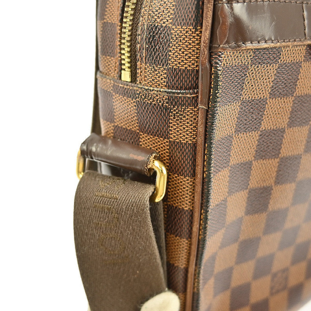 Louis Vuitton Shelton Messenger Bag Damier Brown Canvas Shoulder Bag