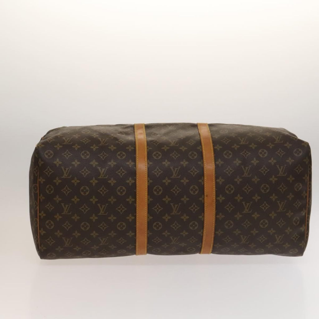 Louis Vuitton Keepall Bag Monogram Canvas Brown Canvas Travel Bag