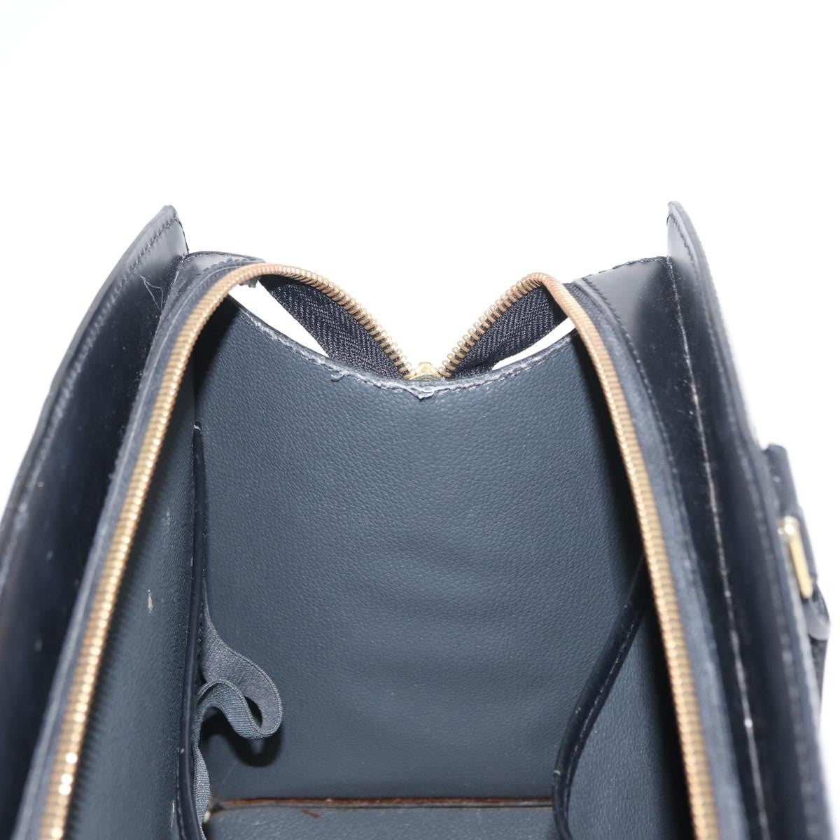 Louis Vuitton Riviera Handbag Epi Leather Black Leather Handbag