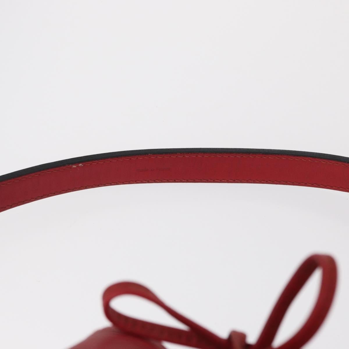 Louis Vuitton Petit Noe Handbag Epi Leather Red Leather Shoulder Bag