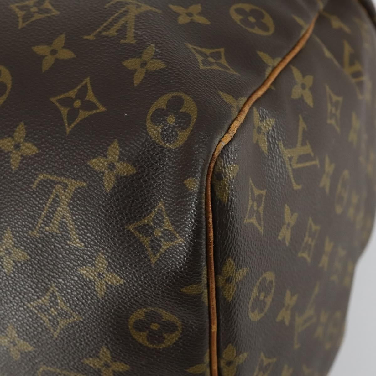 Louis Vuitton Keepall Bag Monogram Canvas Brown Canvas Travel Bag