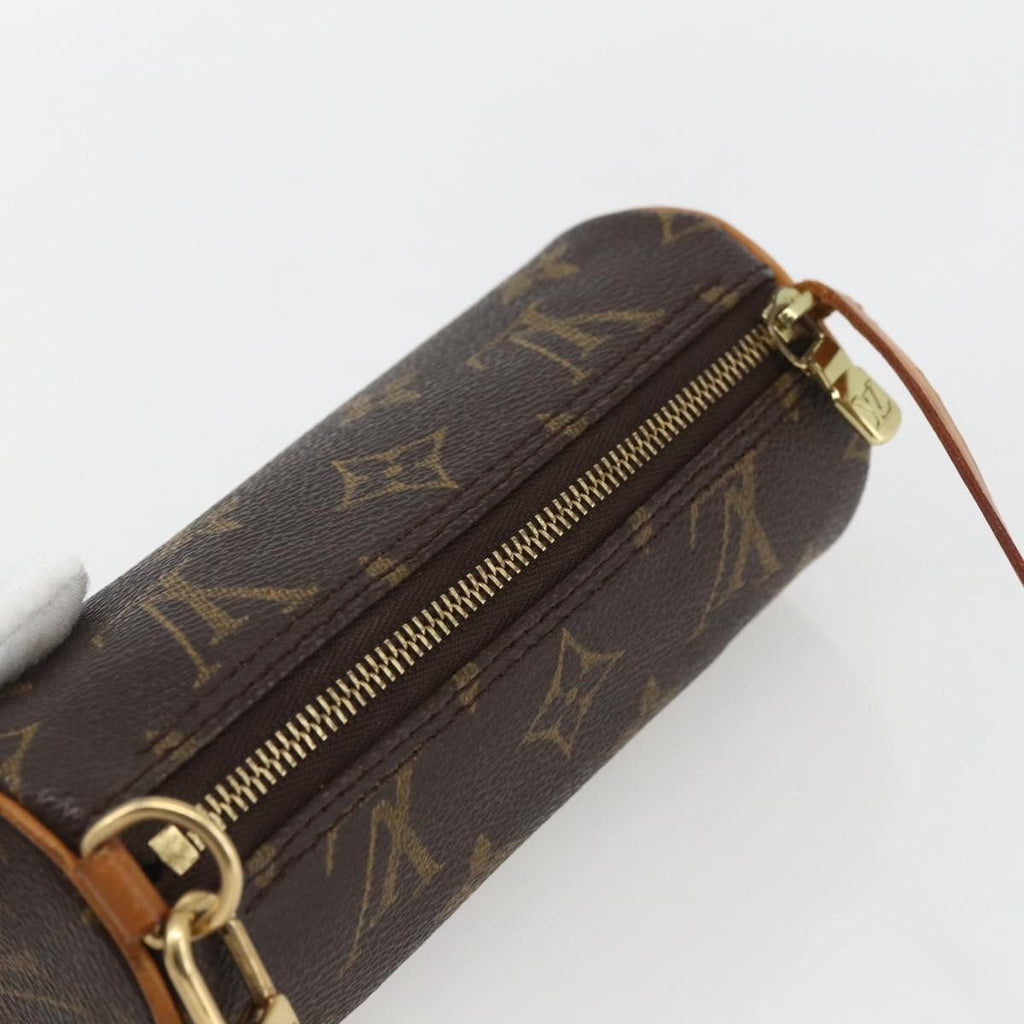Louis Vuitton Papillon Pochette Monogram Canvas Brown Canvas Clutche & Pouche Bag