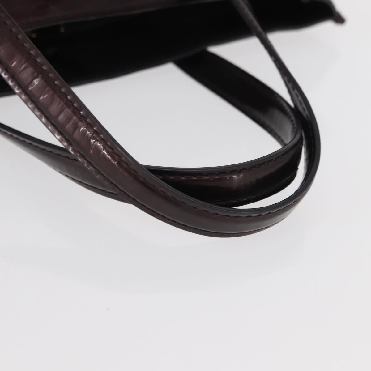 Louis Vuitton Wilshire Handbag Monogram Vernis Burgundy Patent_Leather Tote Bag