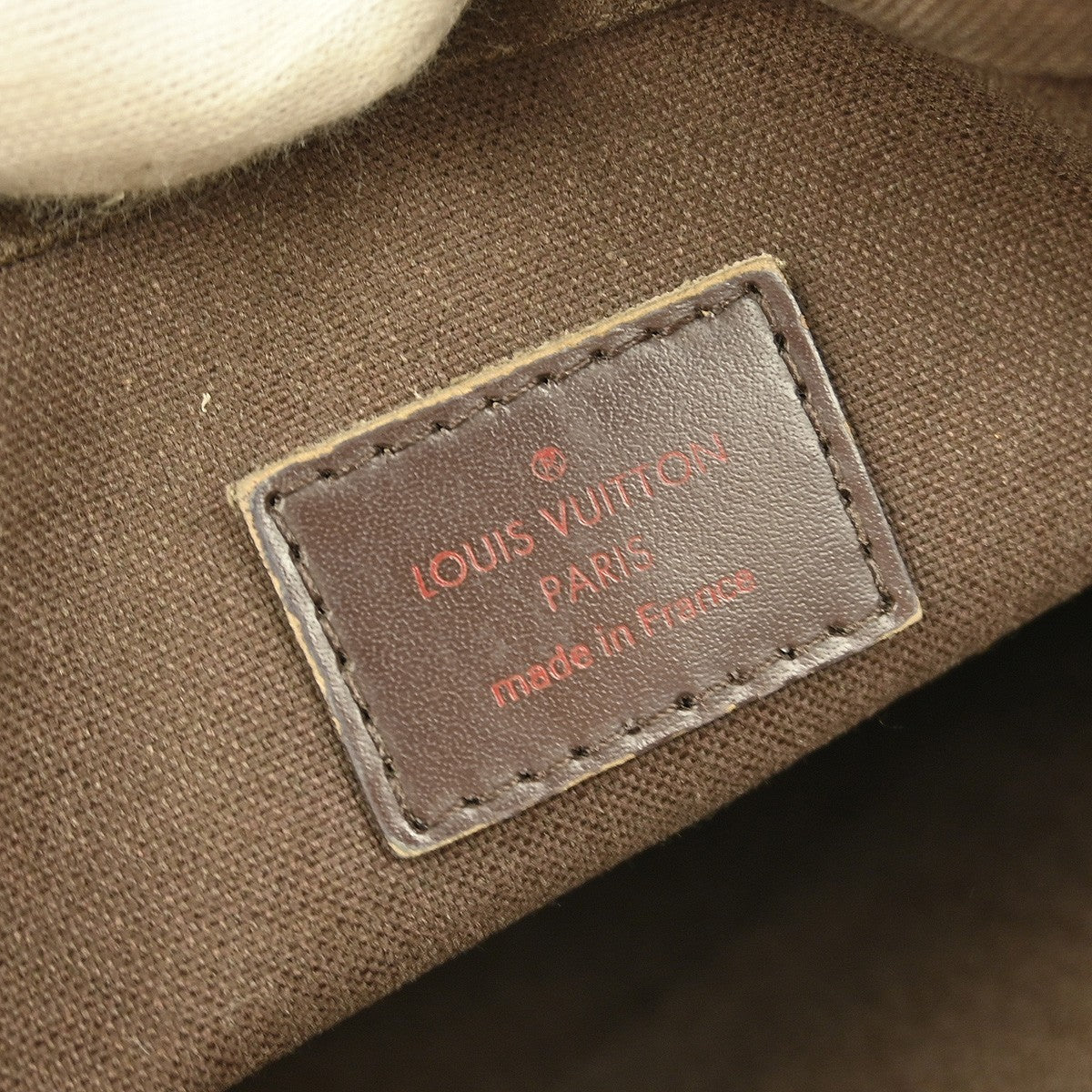 Louis Vuitton Trotteur Beaubourg Handbag Damier Brown Canvas Shoulder Bag