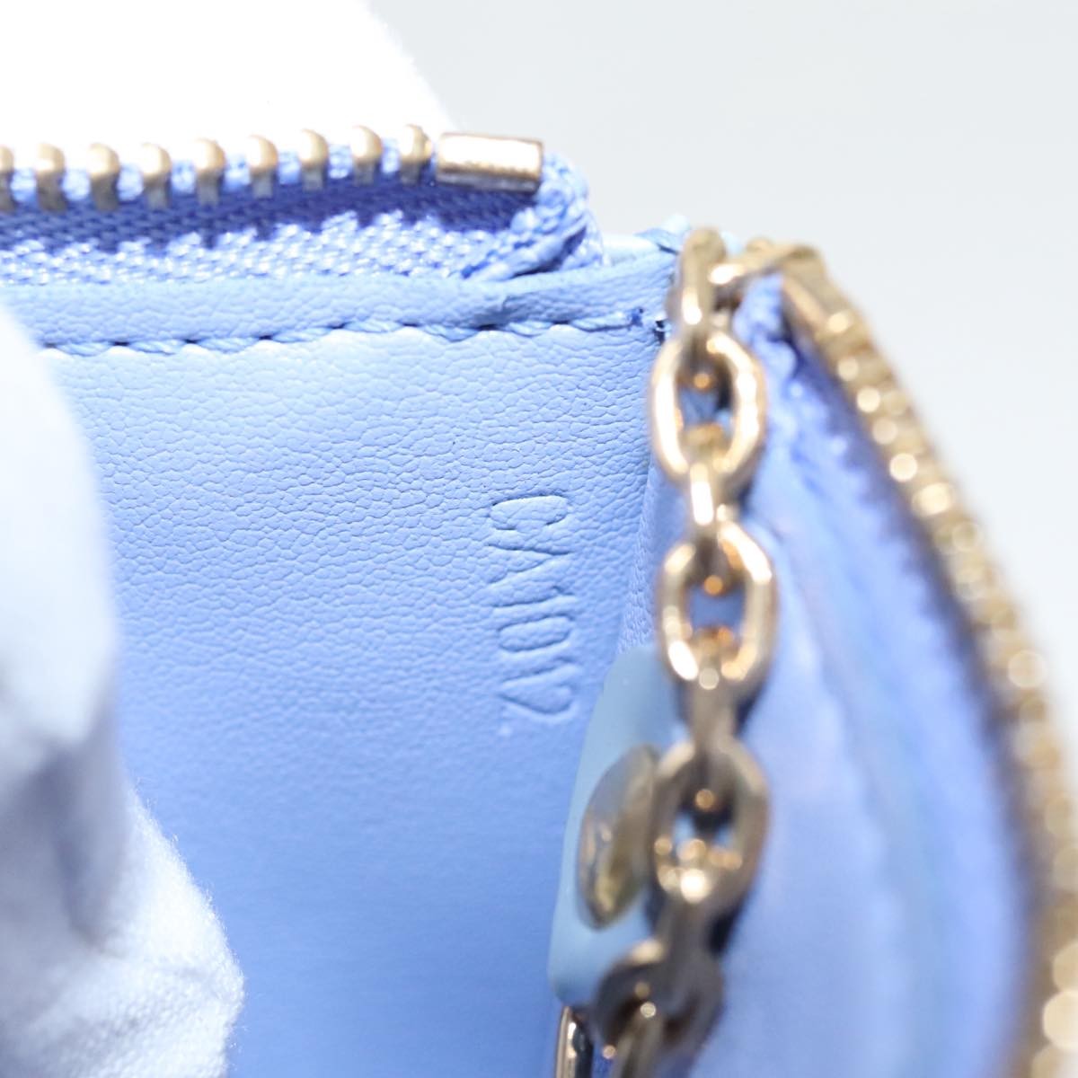 Louis Vuitton Pochette Clés Nm Monogram Vernis Patent Leather Purple Patent_Leather Wallets Accessory