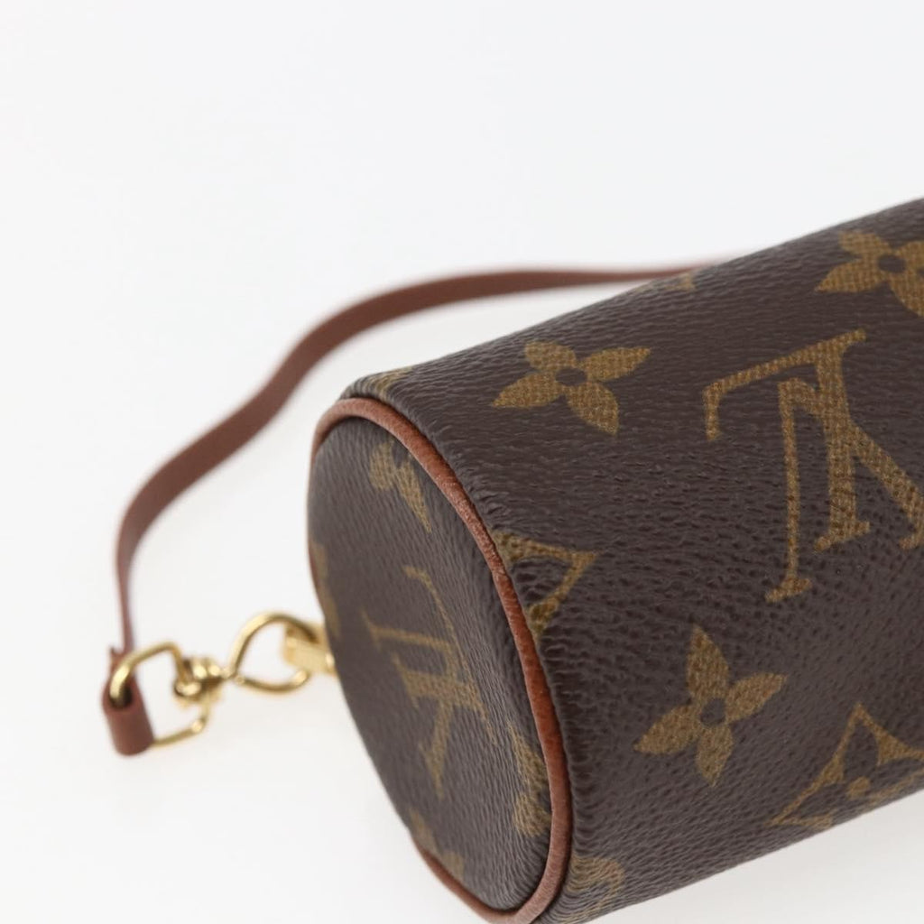Louis Vuitton Papillon Pochette Monogram Canvas Brown Canvas Clutche & Pouche Bag