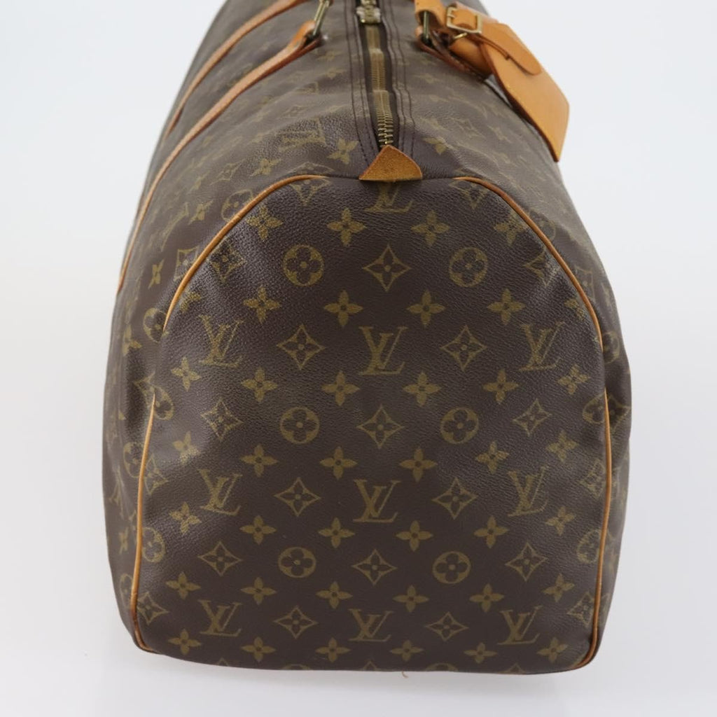 Louis Vuitton Keepall Bag Monogram Canvas Brown Canvas Travel Bag