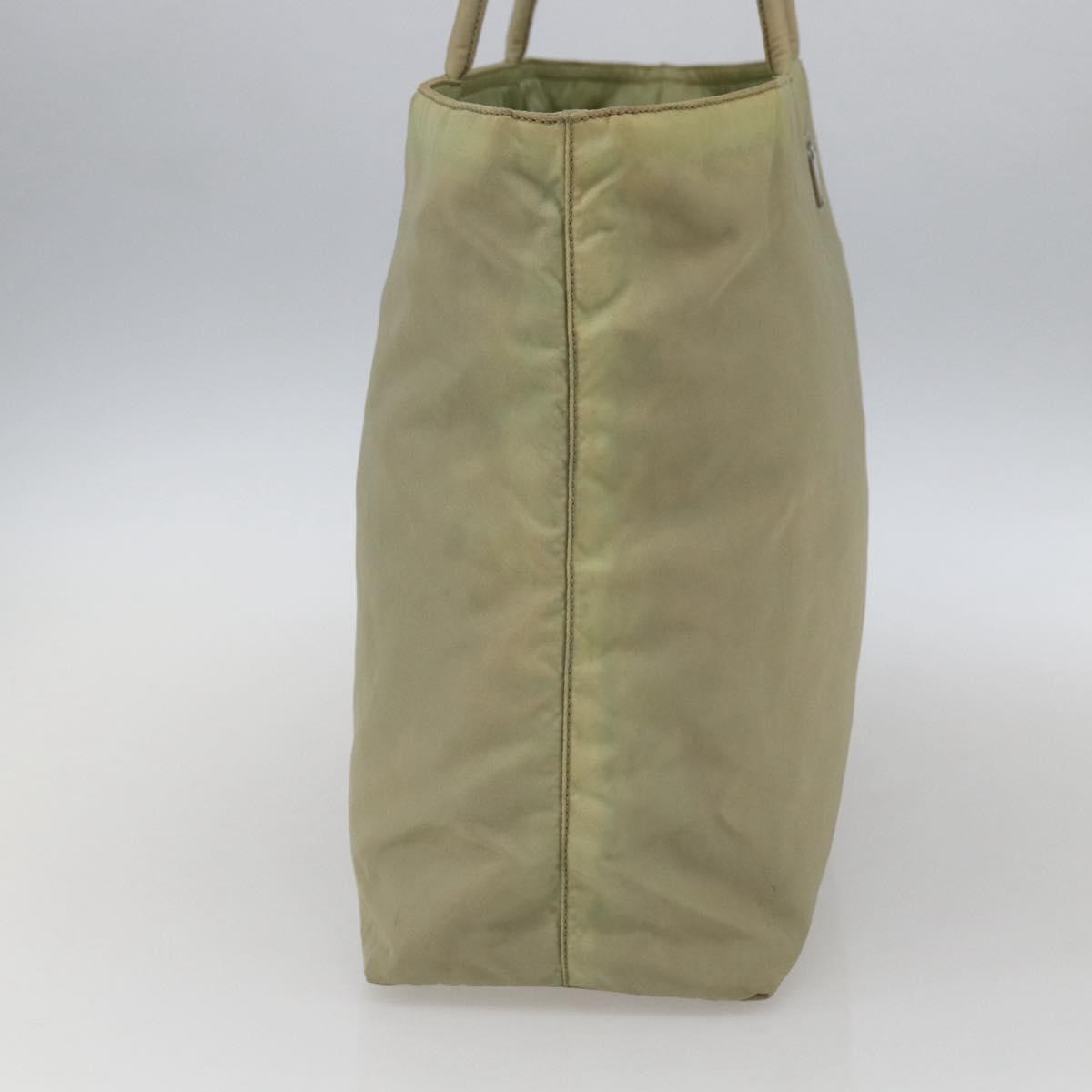 Prada Vintage Zip Tote Tessuto Ecru Nylon Tote Bag Bag