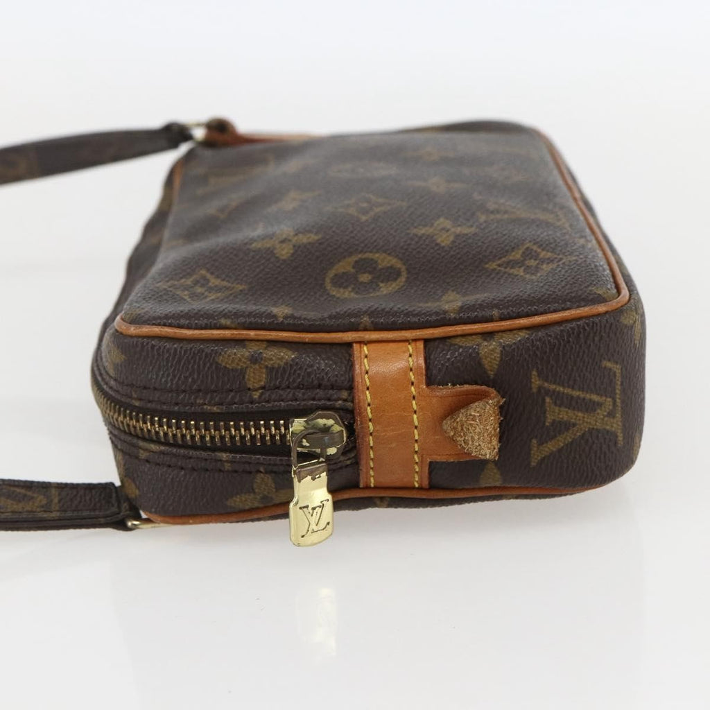 Louis Vuitton Pochette Marly Bandouliere Bag Monogram Canvas Brown Canvas Clutche & Pouche Bag