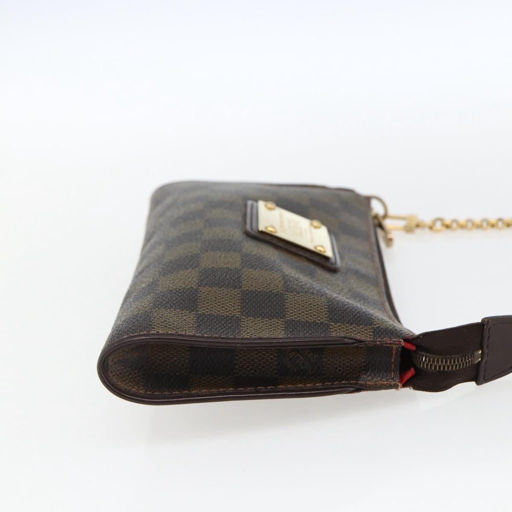 Louis Vuitton Sophie Handbag Damier Brown Canvas Clutche & Pouche Bag