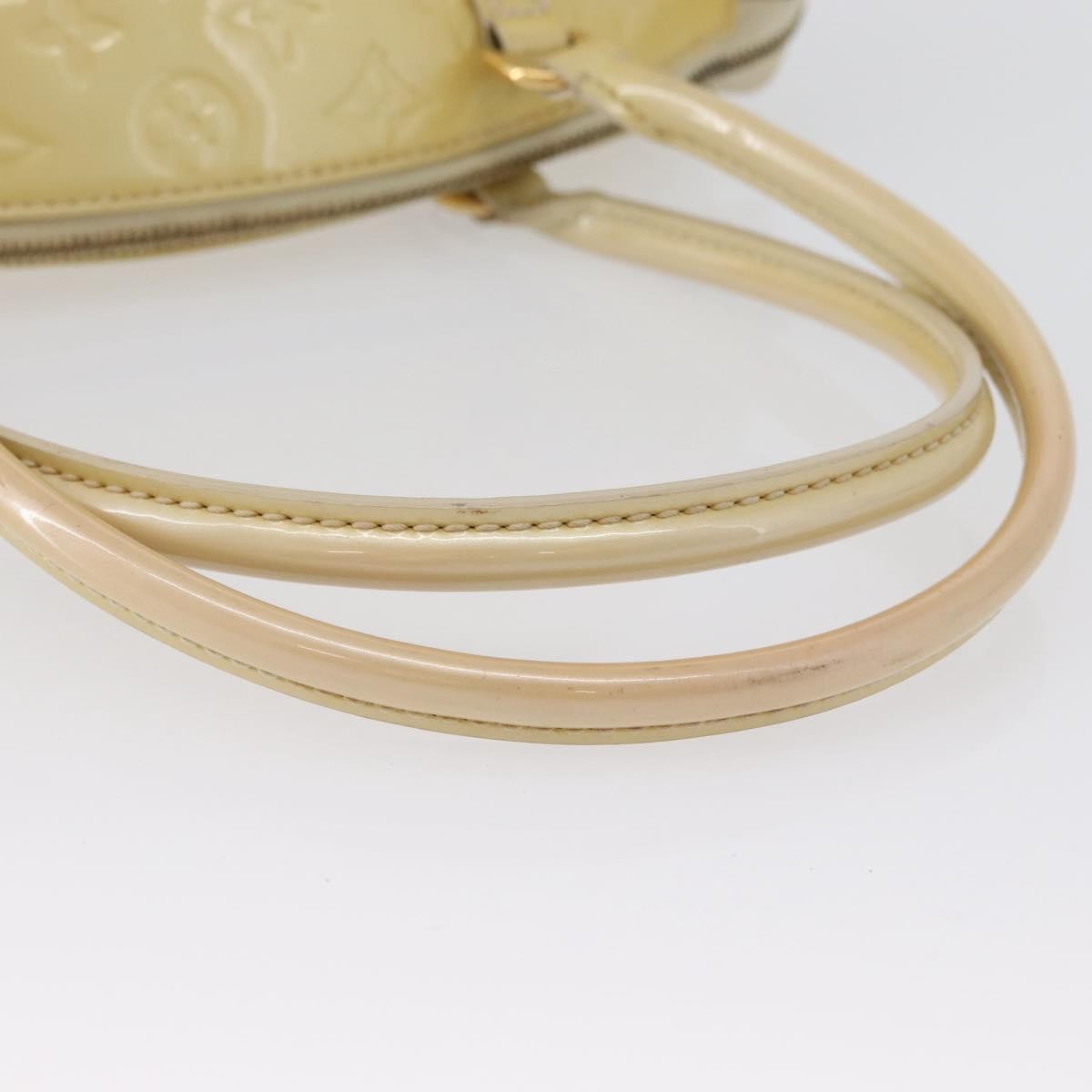 Louis Vuitton Sherwood Handbag Monogram Vernis Yellow Patent_Leather Handbag