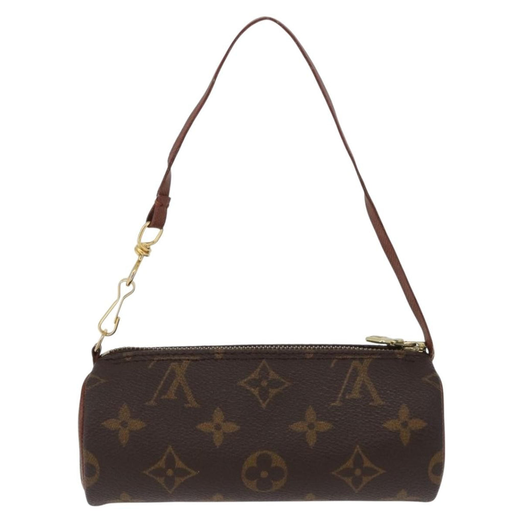 Louis Vuitton Papillon Pochette Monogram Canvas Brown Canvas Clutche & Pouche Bag