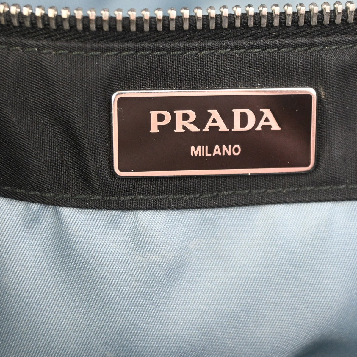 Prada Etiquette Tote Tessuto Black Nylon Tote Bag Bag