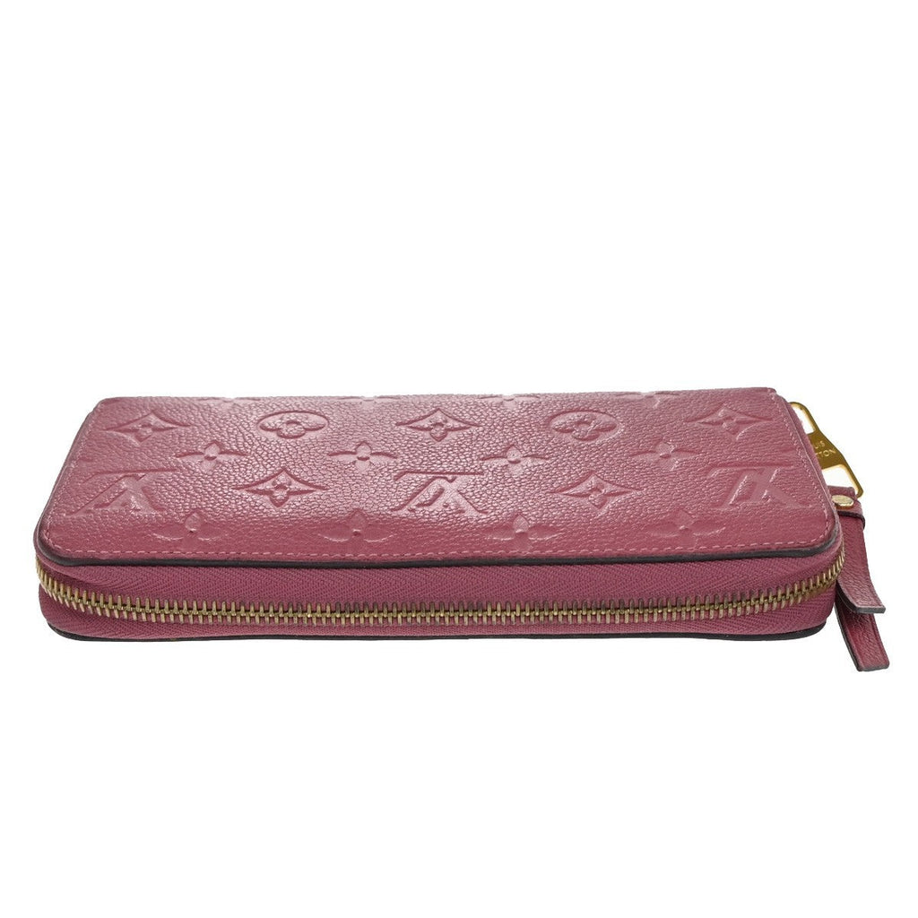 Louis Vuitton Portefeuille Zippy Monogramme Empreinte Monogramme Empreinte Purple Leather Wallets Accessory