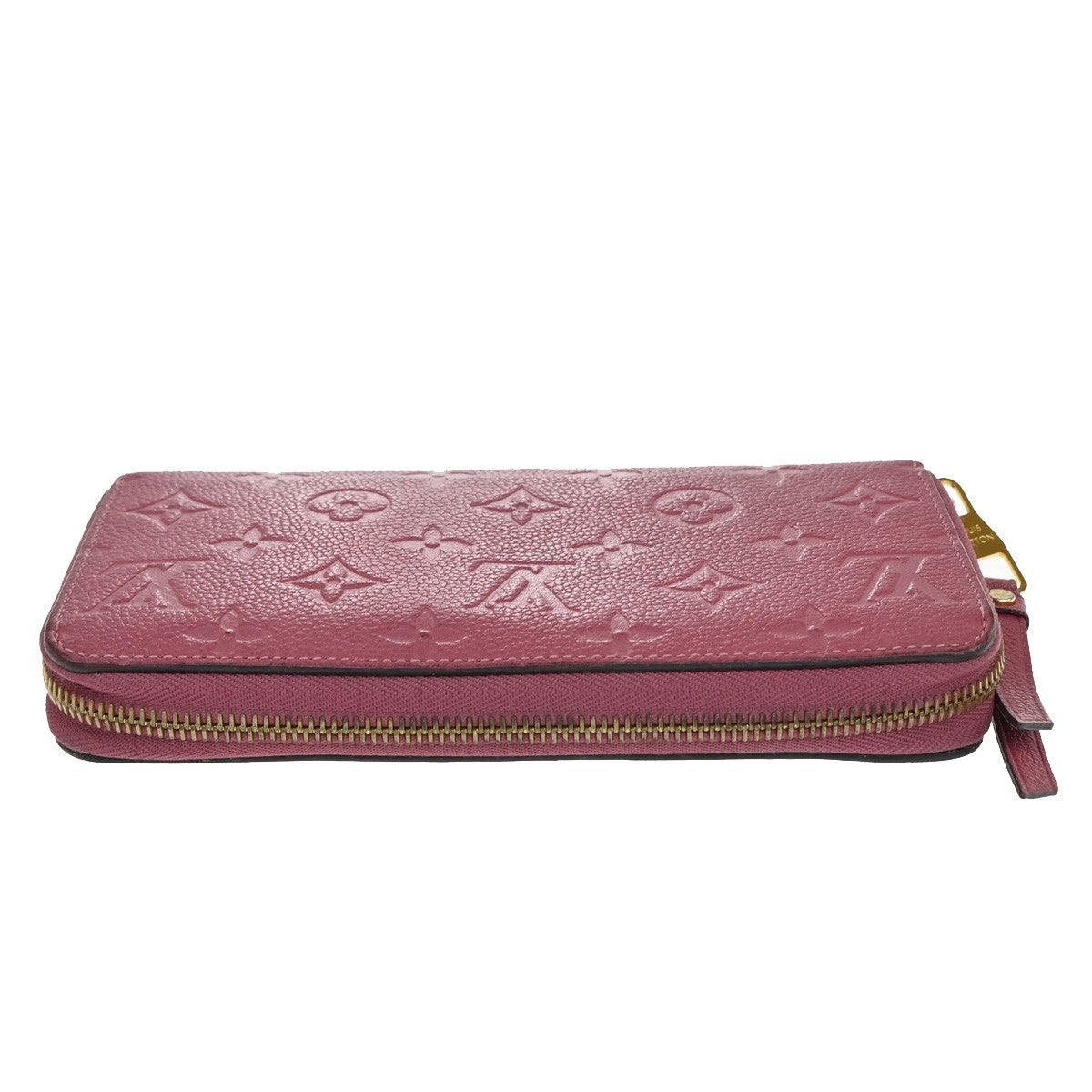 Louis Vuitton Portefeuille Zippy Monogramme Empreinte Monogramme Empreinte Purple Leather Wallets Accessory