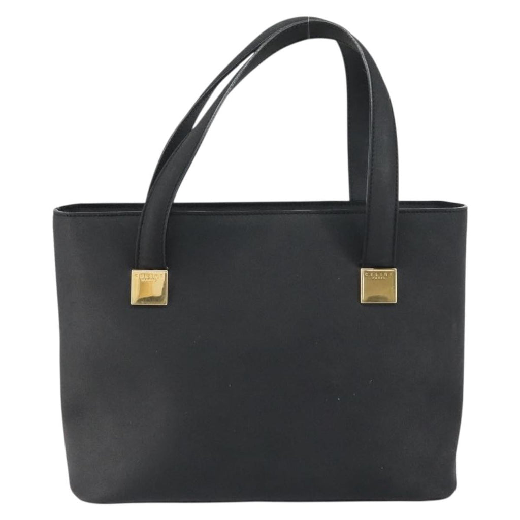 Celine Handbag Leather Black Leather Handbag