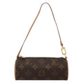 Louis Vuitton Papillon Pochette Monogram Canvas Brown Canvas Clutche & Pouche Bag