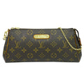 Louis Vuitton Eva Handbag Monogram Canvas Brown Canvas Clutche & Pouche Bag