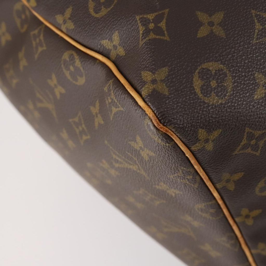 Louis Vuitton Keepall Bag Monogram Canvas Brown Canvas Travel Bag