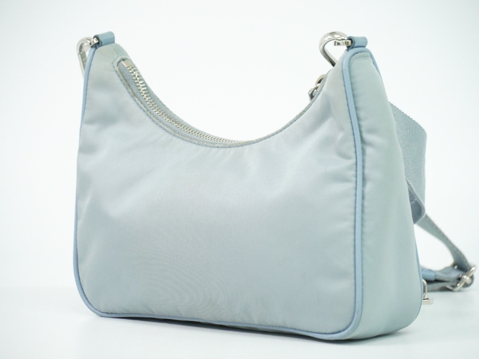 Prada Re-Edition 2005 Shoulder Bag Tessuto Blue Nylon Shoulder Bag Bag