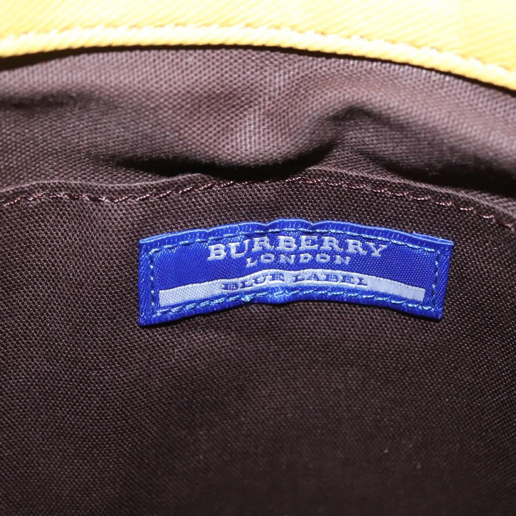 Burberry Blue Label Tote Bag Leather Yellow Leather Tote Bag