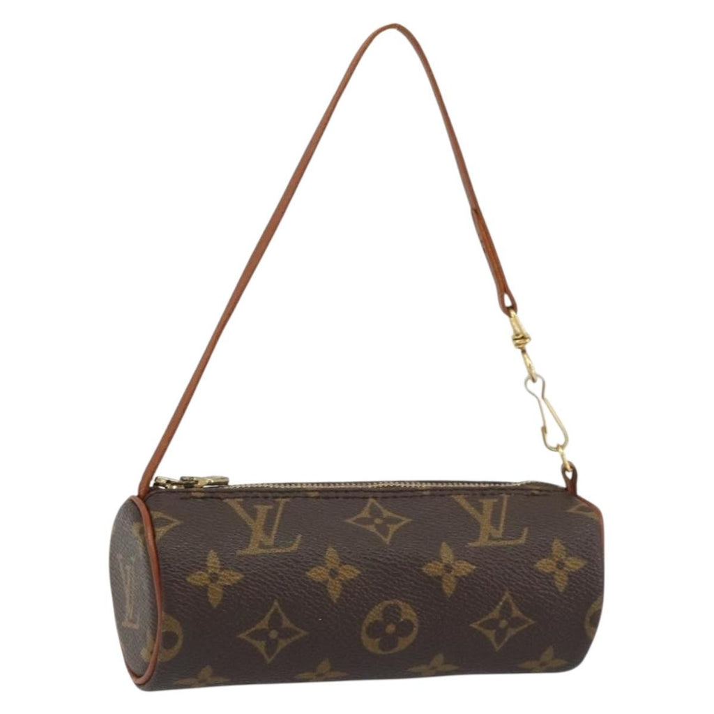 Louis Vuitton Papillon Pochette Monogram Canvas Brown Canvas Clutche & Pouche Bag