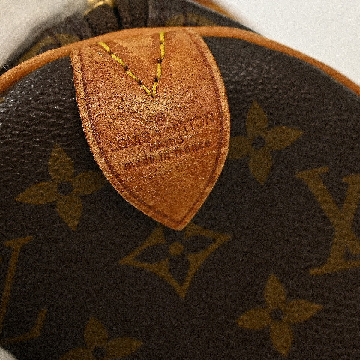 Louis Vuitton Keepall Bag Monogram Canvas Brown Canvas Handbag