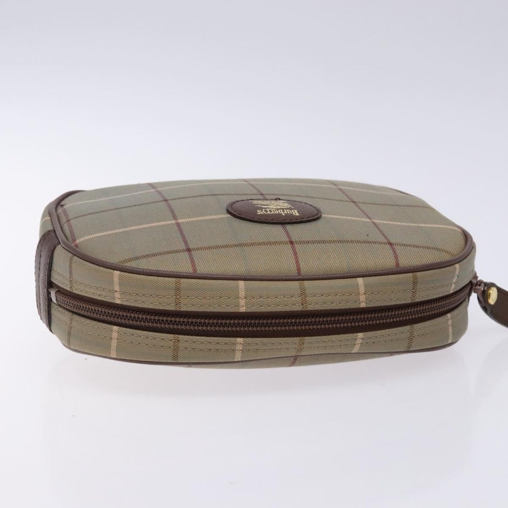 Burberry Nova Check Pochette Canvas Beige Canvas Clutche & Pouche Bag