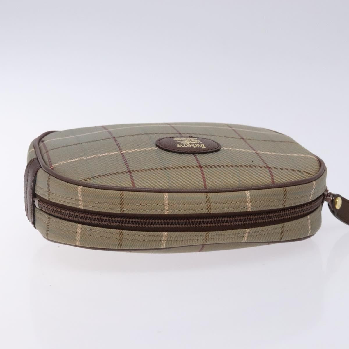 Burberry Nova Check Pochette Canvas Beige Canvas Clutche & Pouche Bag