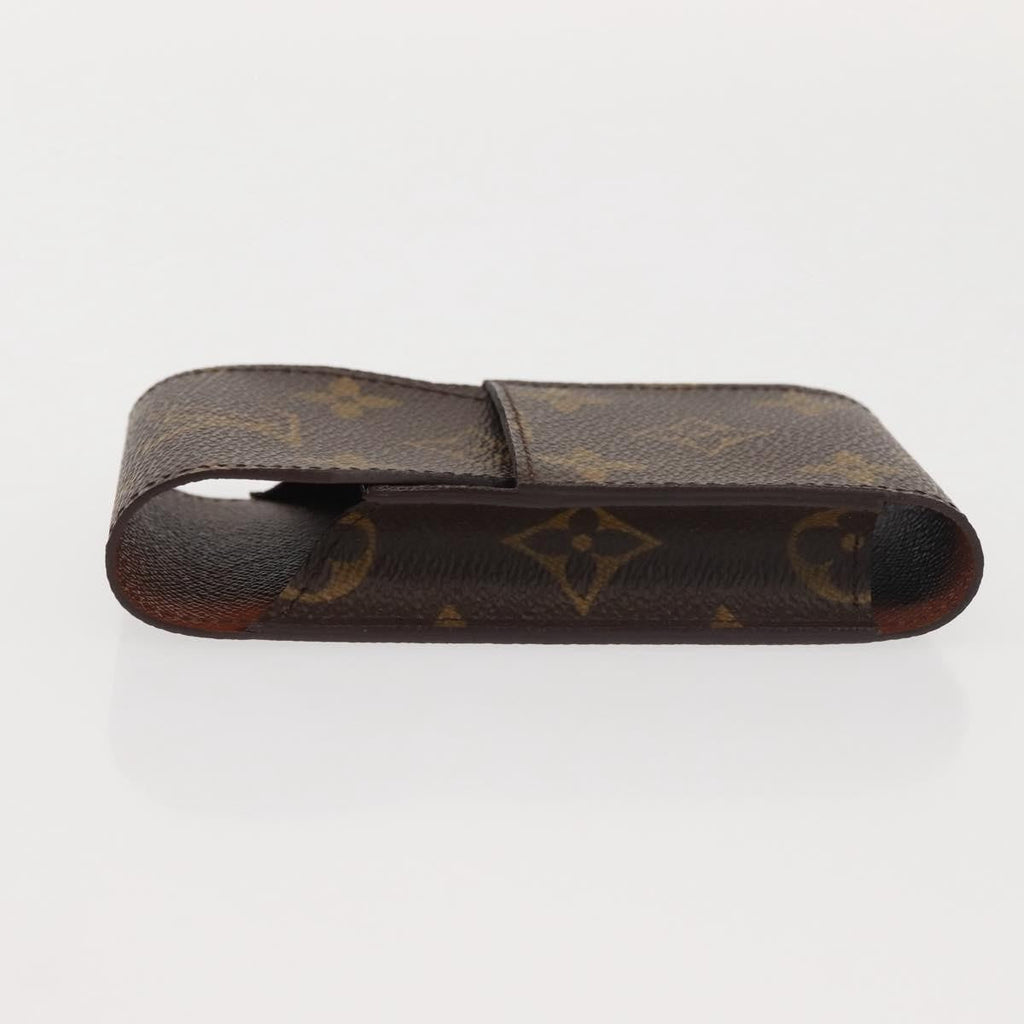 Louis Vuitton Etui Cigarette Case Monogram Canvas Brown Canvas Accessory