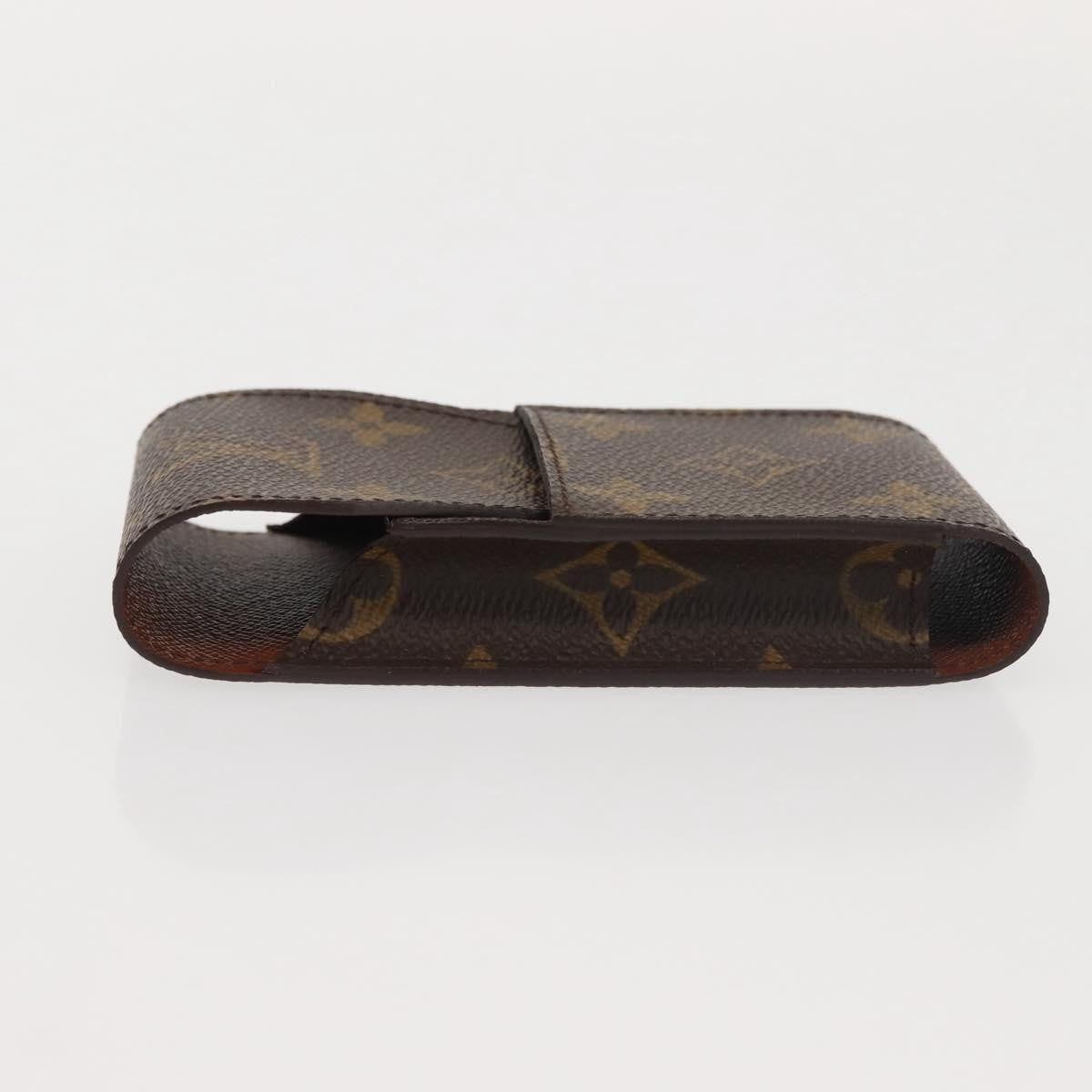 Louis Vuitton Etui Cigarette Case Monogram Canvas Brown Canvas Accessory