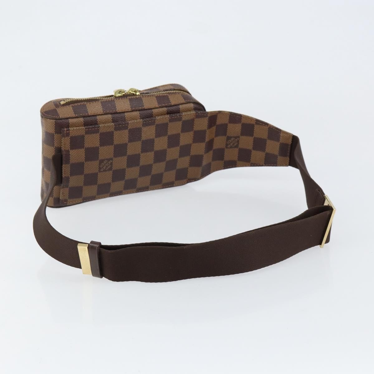 Louis Vuitton Geronimos Waist Bag Damier Brown Canvas Shoulder Bag