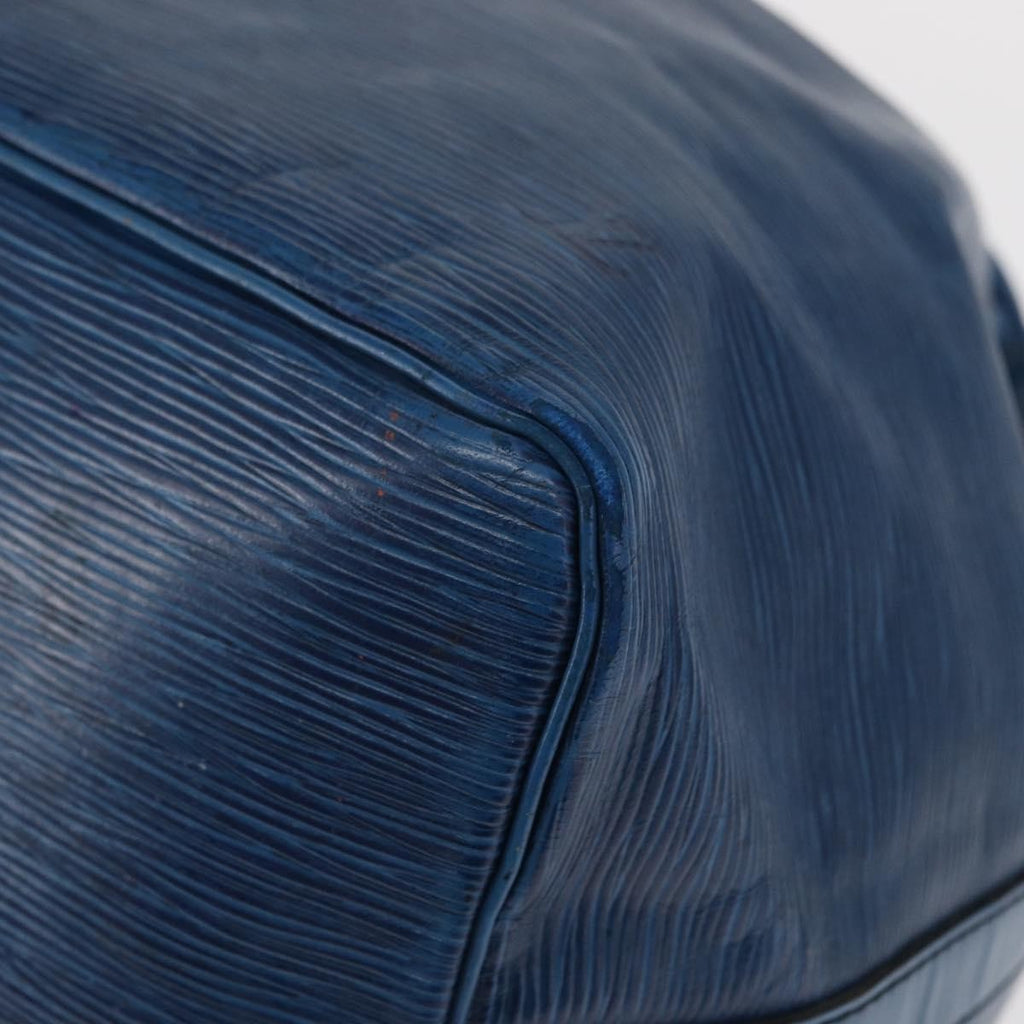 Louis Vuitton Noe Handbag Epi Leather Blue Leather Shoulder Bag