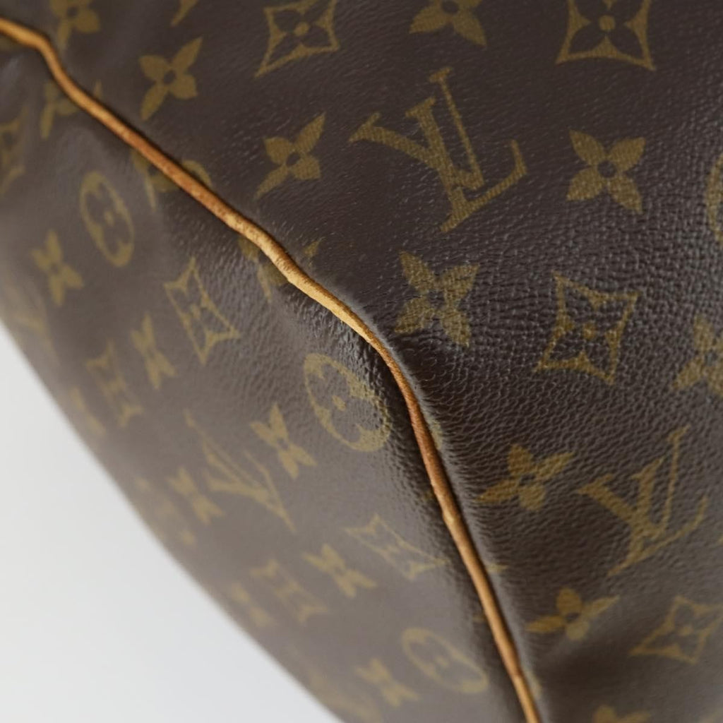 Louis Vuitton Keepall Bag Monogram Canvas Brown Canvas Travel Bag