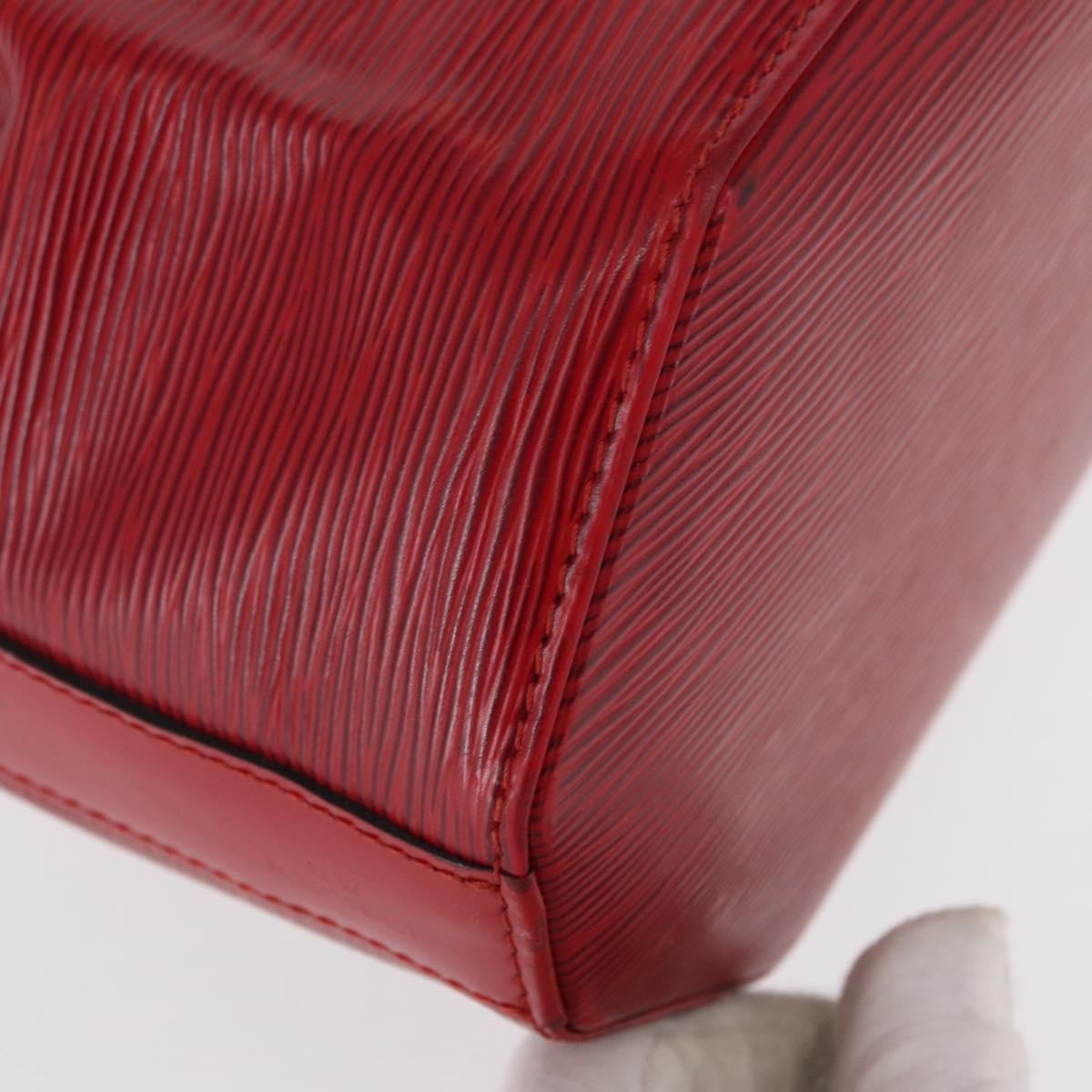 Louis Vuitton Vintage Sac D'epaule Handbag Epi Leather Red Leather Shoulder Bag