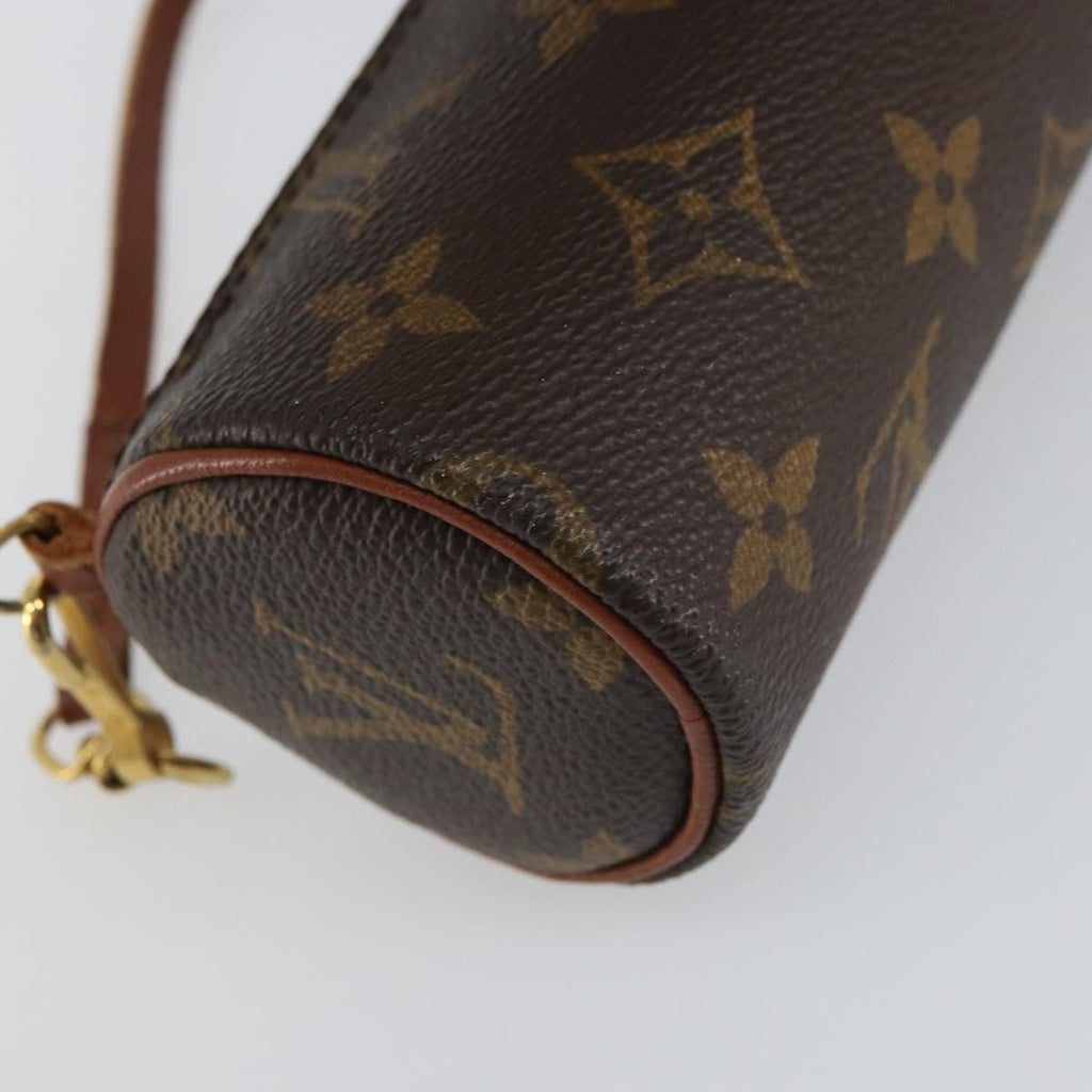 Louis Vuitton Papillon Pochette Monogram Canvas Brown Canvas Clutche & Pouche Bag