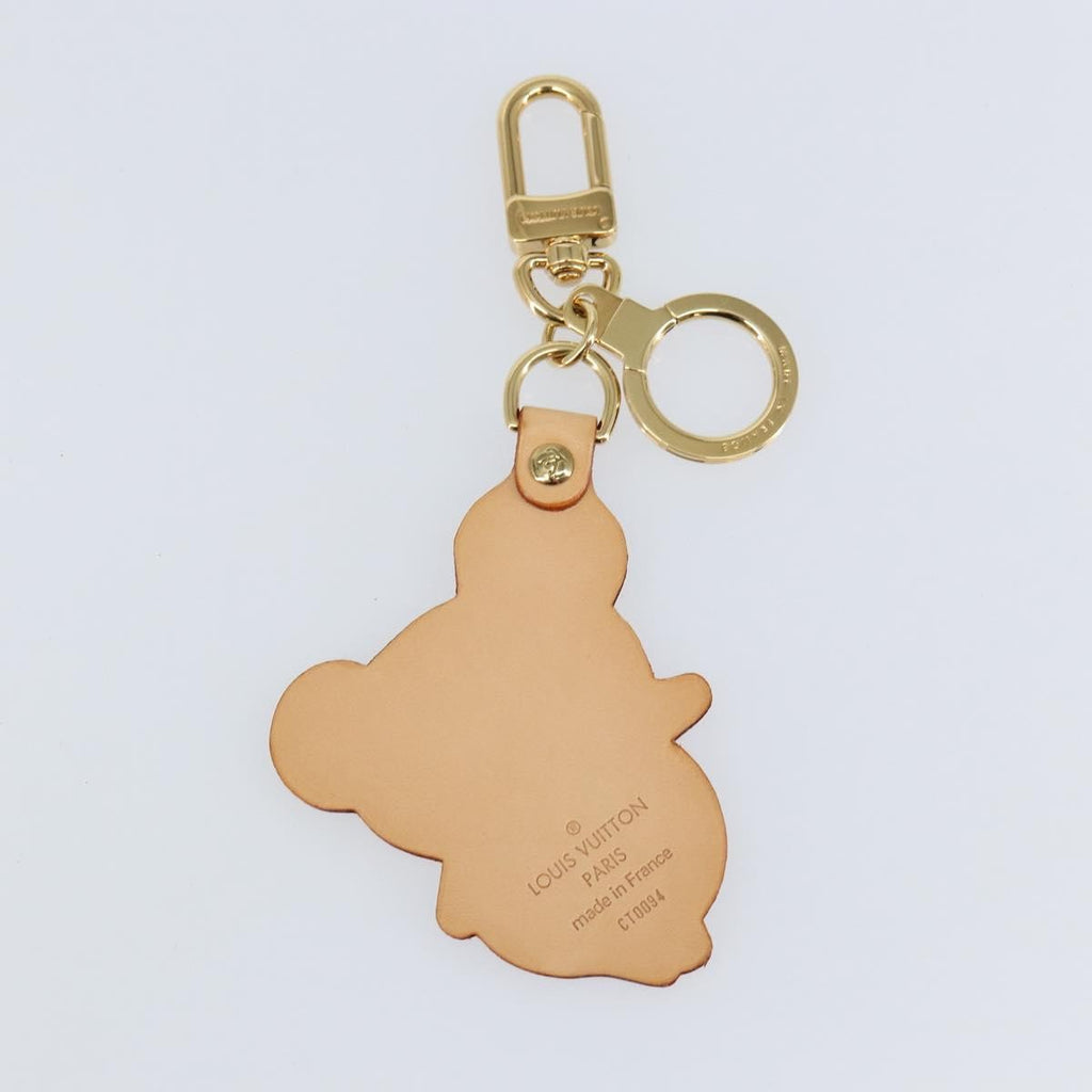 Louis Vuitton Murakami Panda Bag Charm And Keychain Vachetta Leather Beige Leather Charms And Keychains Accessory