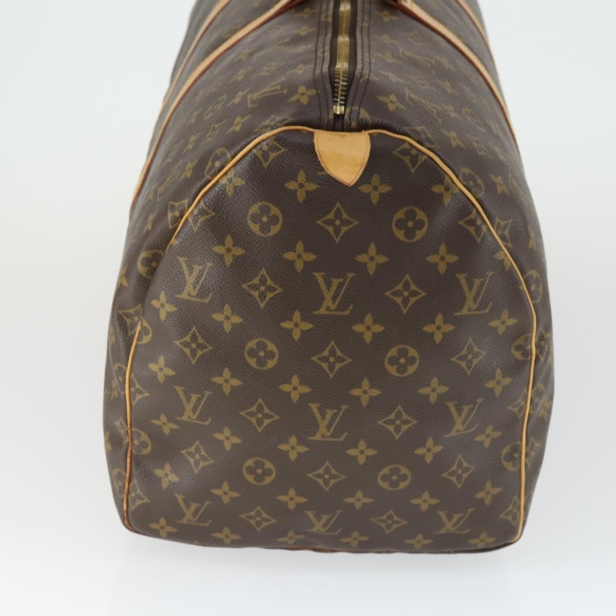 Louis Vuitton Keepall Bag Monogram Canvas Brown Canvas Travel Bag