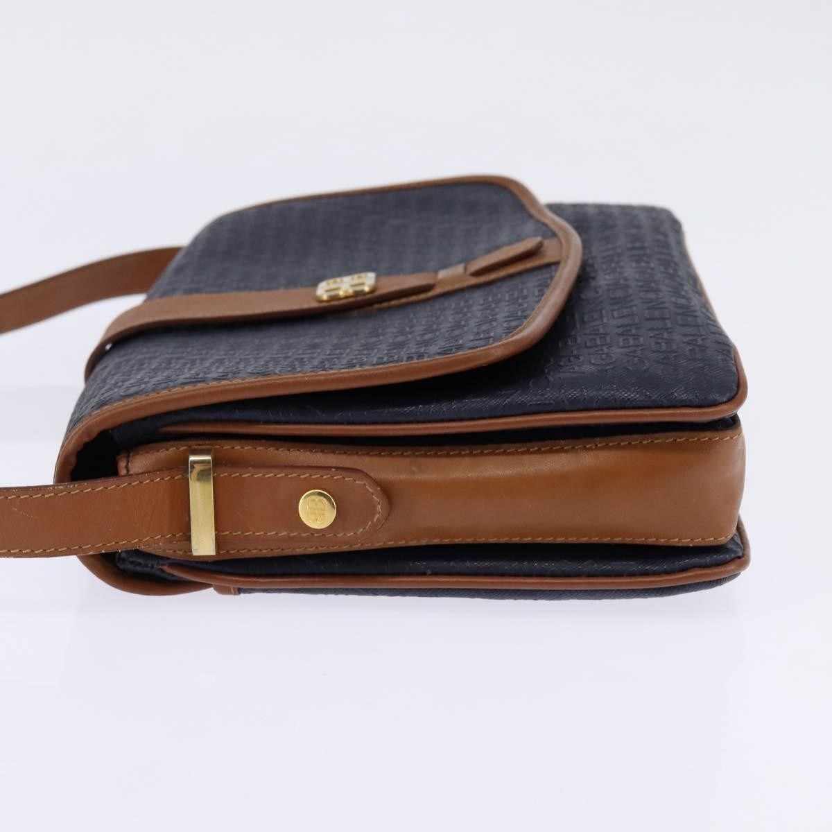 Balenciaga Shoulder Bag Pvc Navy Pvc Shoulder Bag