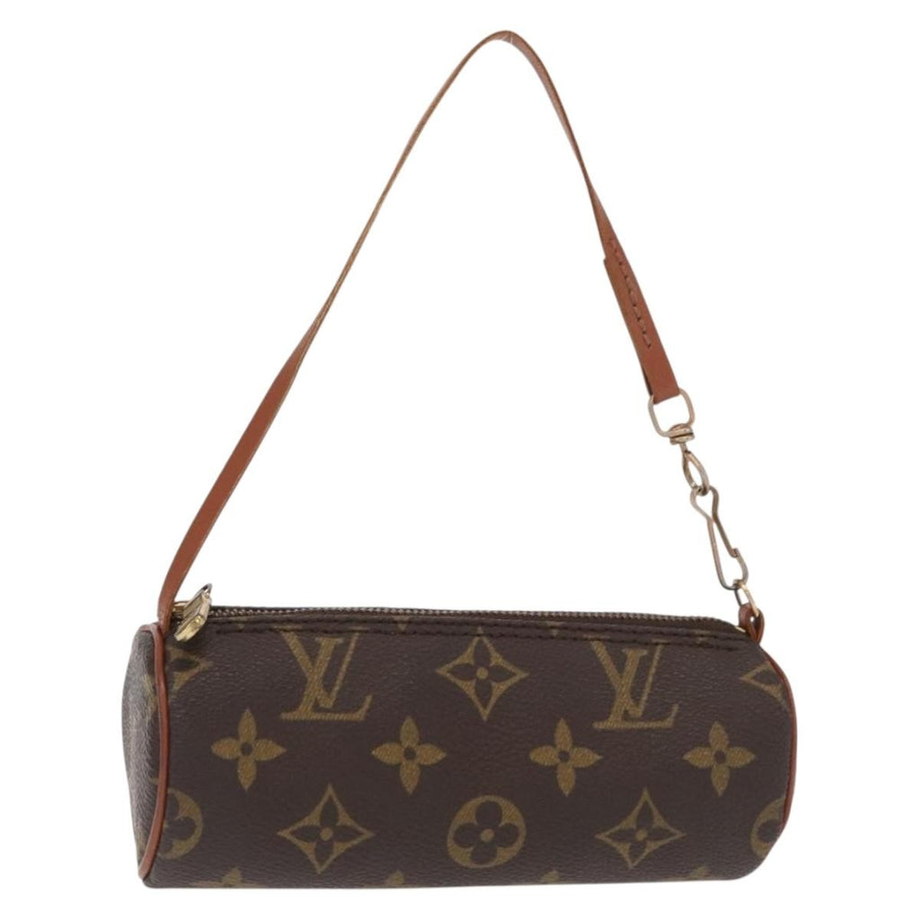 Louis Vuitton Papillon Pochette Monogram Canvas Brown Canvas Clutche & Pouche Bag