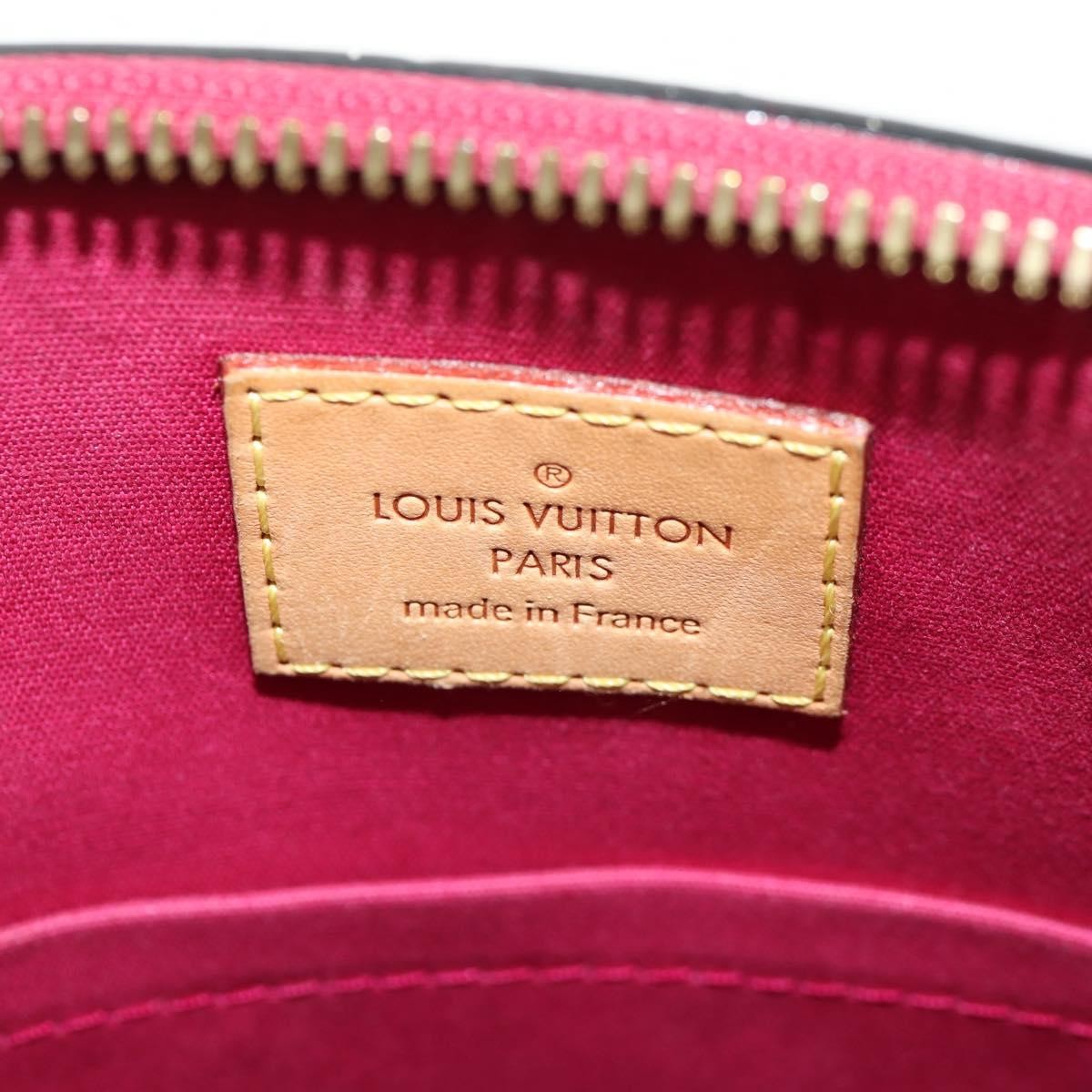 Louis Vuitton Montebello Handbag Monogram Vernis Pink Patent_Leather Handbag