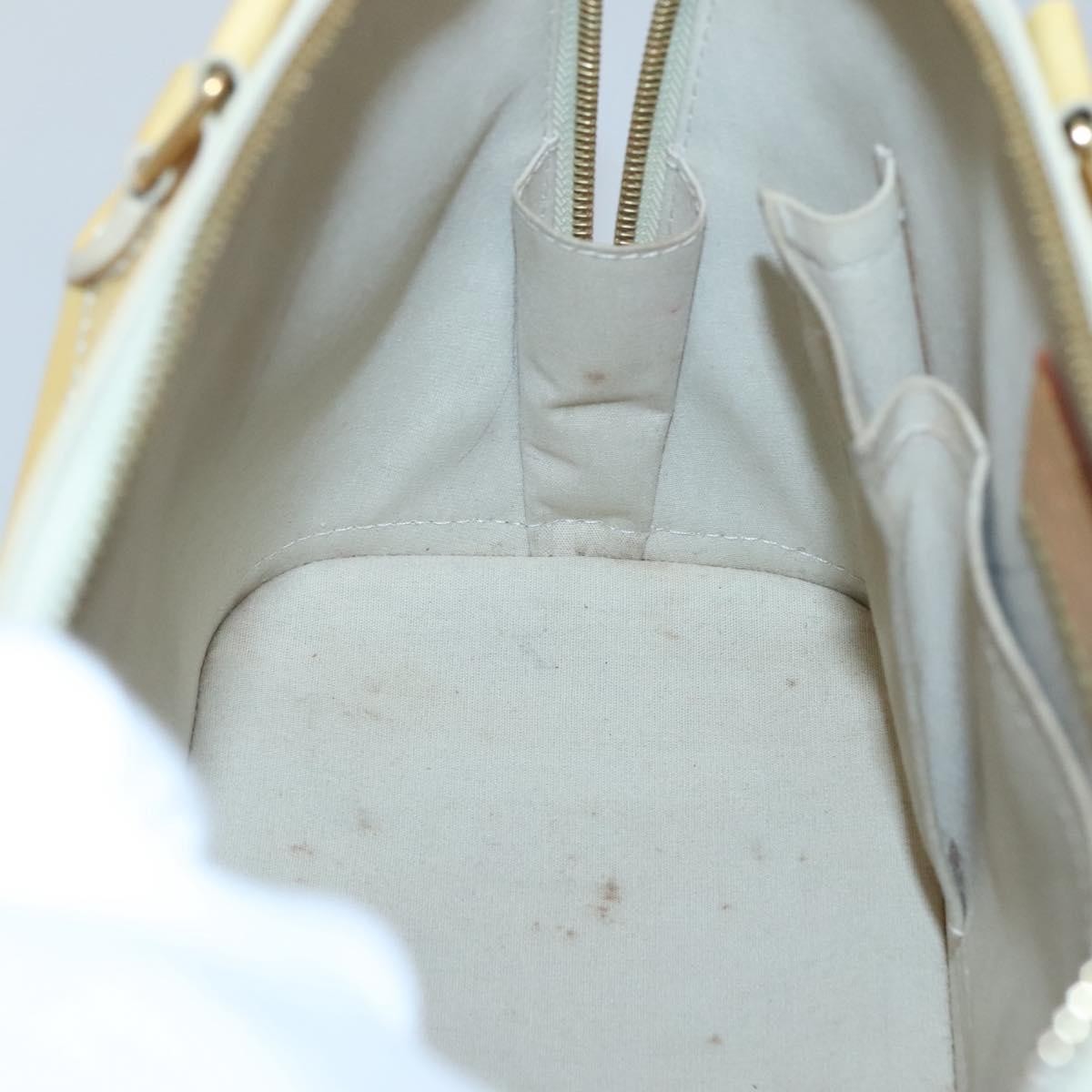 Louis Vuitton Alma Handbag Patent Leather Yellow Patent_Leather Handbag