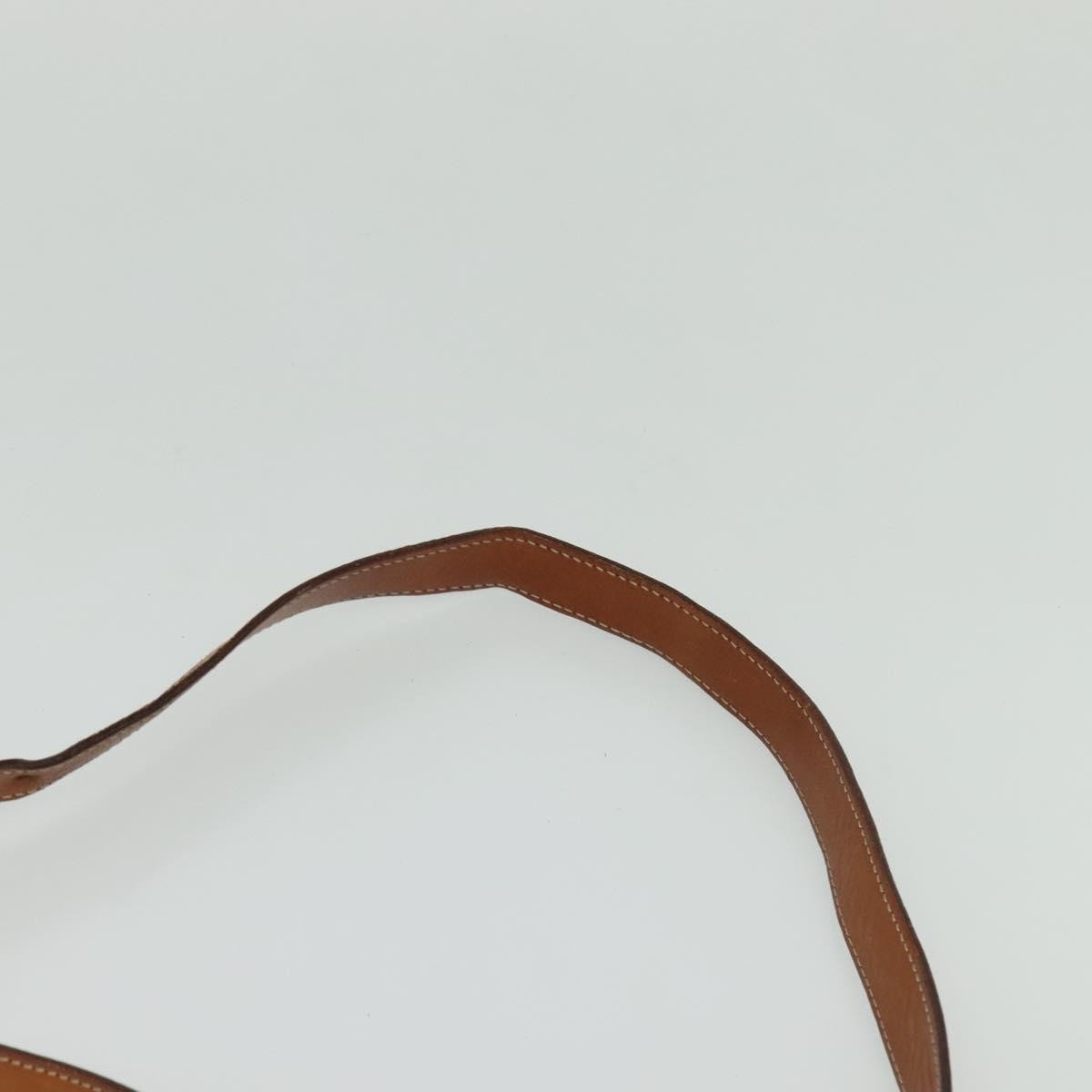 Celine Vintage Macadam Shoulder Bag Canvas And Leather Beige Canvas Shoulder Bag Bag