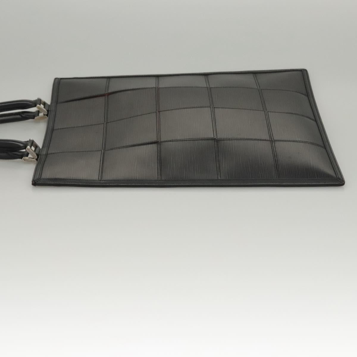 Louis Vuitton Epi Stretch Silver Fizz Handbag Epi Stretch Black Leather Handbag