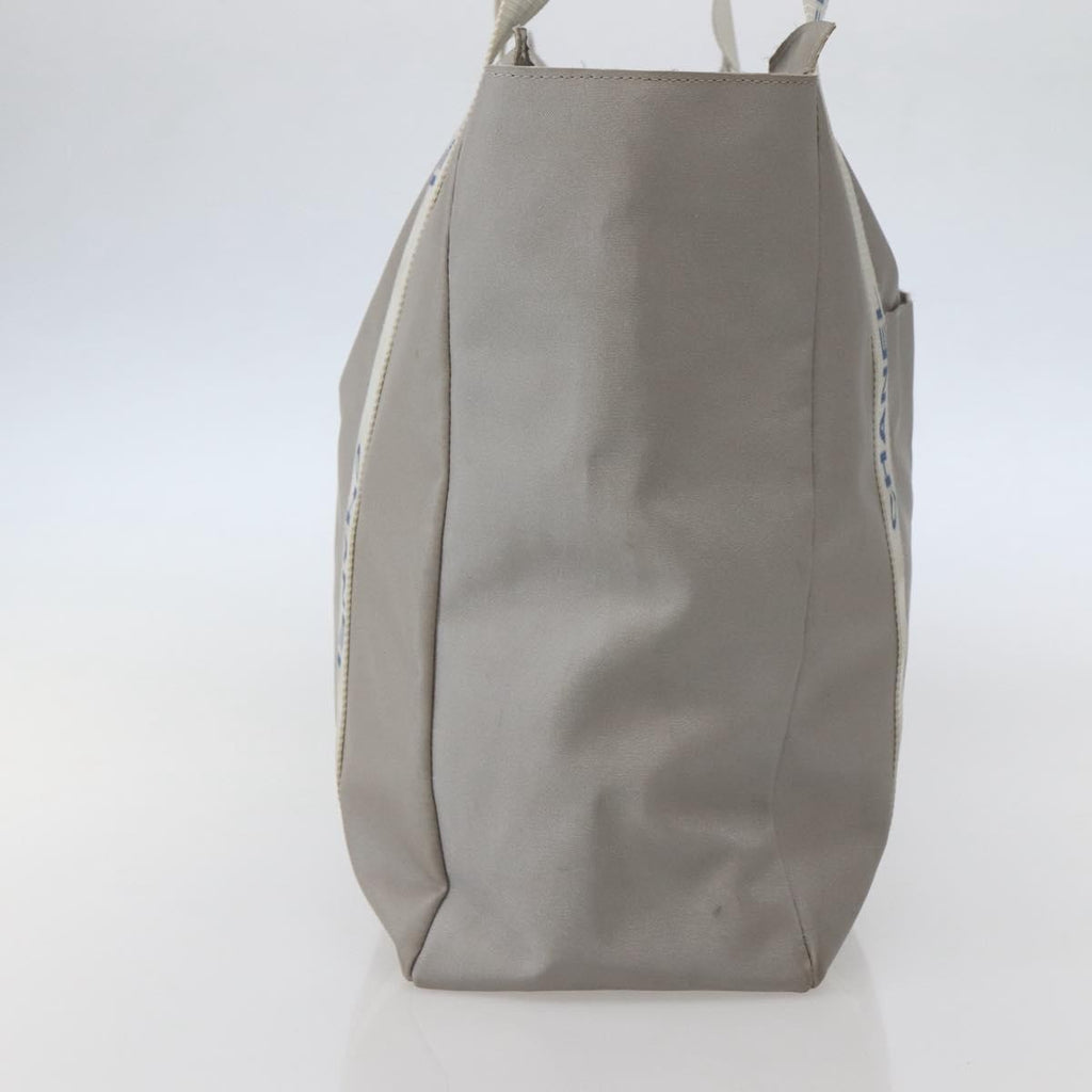 Chanel Sport Line Tote Bag Nylon Gray Nylon Tote Bag Bag