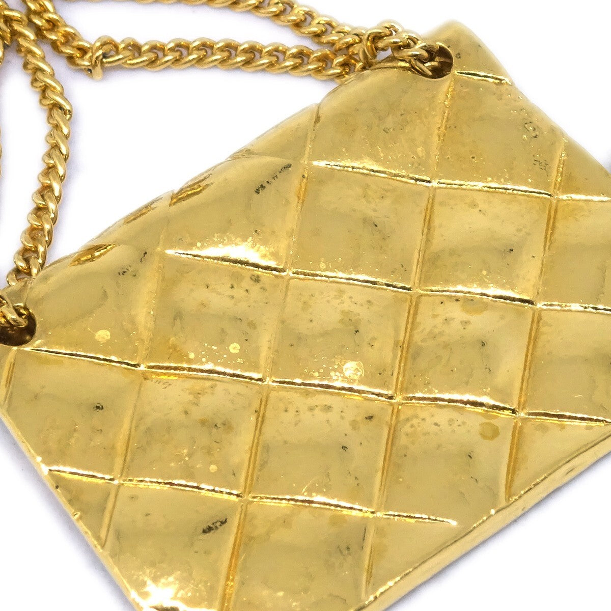 Chanel 31 Rue Cambon Flap Bag Clip-On Earrings Metal Gold Gold_Plated Earrings Jewelry